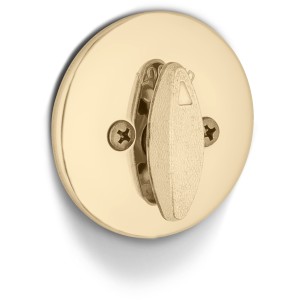 SmartKey 660 Deadbolt, Keyed 1 Side Polished Brass - 555067 | Lowe's Pro Supply