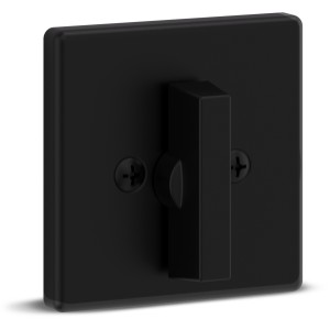 SmartKey 660 Contemporary Square Deadbolt, Keyed 1 Side Matte Black - 555076 | Lowe's Pro Supply