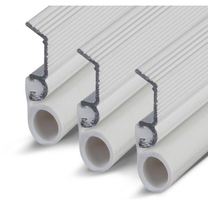 MD Building Products Door Seal Weatherstrip Set Aluminum/Foam White - 615032 | Lowe's Pro Supply