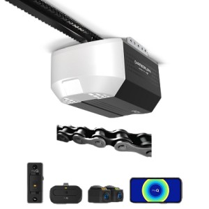 Chamberlain Chamberlain 1/2 HPS Smart Compatible Chain Drive Garage Door Opener with Wi-Fi Compatibility and LED Light - 603390 | Lowe's Pro Supply