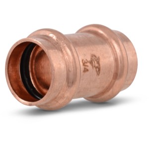 SharkBite SharkBite ProPress 3/4-in Coupling, No Stop, Pack of 5 - 754524 | Lowe's Pro Supply