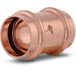 SharkBite SharkBite ProPress 1-in Coupling, No Stop, Pack of 5 - 754525 | Lowe's Pro Supply