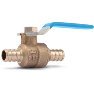 SharkBite SharkBite 1/2-in PEX Barb Brass Ball Valve, Pack of 3 - 755391 | Lowe's Pro Supply