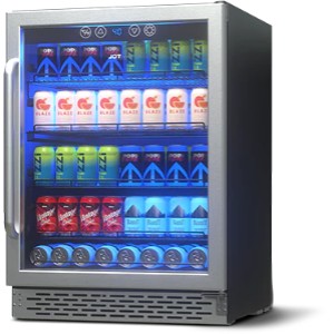 TCL 161 Can Single Temperature Zone Built-In Beverage Cooler - 191405 | Lowe's Pro Supply