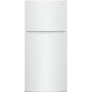 Frigidaire Frigidaire 19-Cu Ft White Standard-Depth Top-Freezer Refrigerator, 30-in W - 280004 | Lowe's Pro Supply