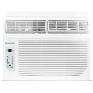 Keystone Technologies Keystone 8,000 BTU 115-Volt Window Air Conditioner with 3,500 BTU Supplemental Heat Capability, White - 230632 | Lowe's Pro Supply
