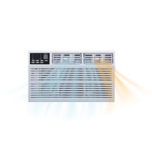 Whirlpool Whirlpool 12,000 BTU 230-Volt Window Air Conditioner with Supplemental Heat, White - 230702 | Lowe's Pro Supply