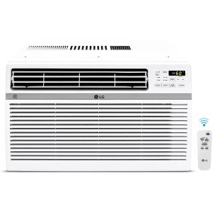 LG LG 12,000 BTU 115-Volt Window Air Conditioner with Wi-Fi and Dehumidifier, White - 230733 | Lowe's Pro Supply
