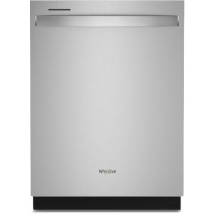 Whirlpool Whirlpool Eco Series 24-in Top Control Built-in Dishwasher ( Fingerprint Resistant Stainless Steel ) - 290035 | Lowe's Pro Supply