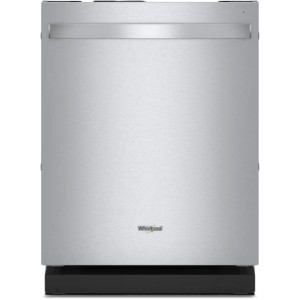 Whirlpool Whirlpool 24-in Top Control Built-in Dishwasher (Stainless Steel ) With Third Rack, Sensor Wash Cycle, Sani Rinse , 44-Decibel - 290038 | Lowe's Pro Supply