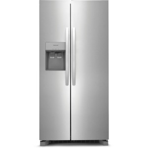 Frigidaire 22.1 Cu Ft Stainless Side-by-Side Fridge - 281110 | Lowe's Pro Supply
