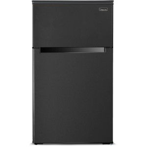 Magic Chef 3.1-Cu Ft Black 2-Door Mini Fridge with Manual Defrost, Energy Star Certified - 291310 | Lowe's Pro Supply