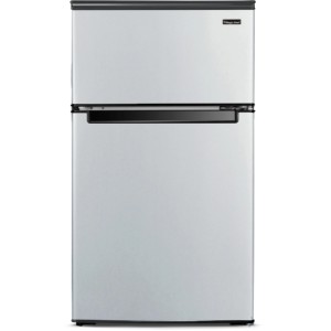 Magic Chef 3.1-Cu Ft Stainless 2-Door Mini Fridge with Manual Defrost, Energy Star Certified - 291311 | Lowe's Pro Supply