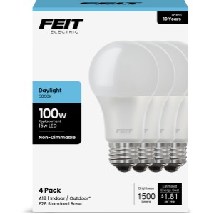 Feit Electric 100W A19 DL 11KHR LED-4 - 413052 | Lowe's Pro Supply
