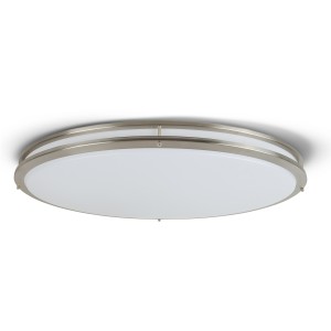 Design House Owens LED Ceiling Light, 32 In., Brushed Nickel - 432006 | Lowe's Pro Supply
