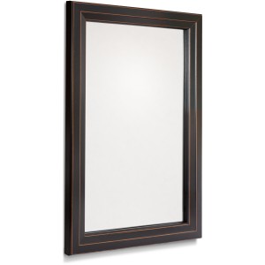 American Pride Framed Mirror with Venetian Bronze Frame 24" x 36" - 668900 | Lowe's Pro Supply