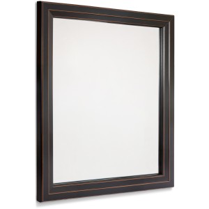 Framed Mirror with Venetian Bronze Frame 30" x 36"