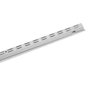 Closetmaid ClosetMaid ShelfTrack 60-in H x 1-in W Adjustable Mount Steel Shelving Upright - 675253 | Lowe's Pro Supply