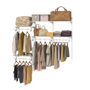 Closetmaid ClosetMaid ShelfTrack 4-ft to 6-ft x 13-in White Wire Closet Kit - 675317 | Lowe's Pro Supply