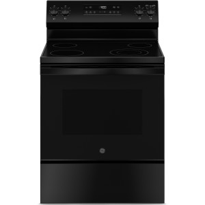 GE 30" 5.3 cu ft Electric Range, Energy Star (Black)