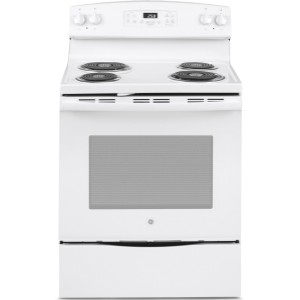GE GE 30" 5.3 cu ft Free-Standing Coil Electric Range (White) - 282200 | Lowe's Pro Supply