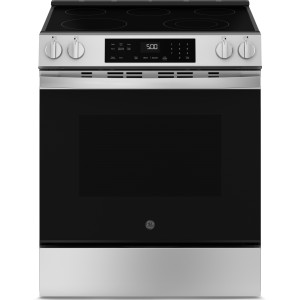 GE 30" 5.3 cu ft Slide-In Electric Range, ADA Compliant, Energy Star (Stainless Steel)