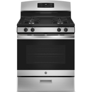 GE GE 30" 4.8 cu ft Free-Standing Gas Range (Stainless Steel) - 283153 | Lowe's Pro Supply