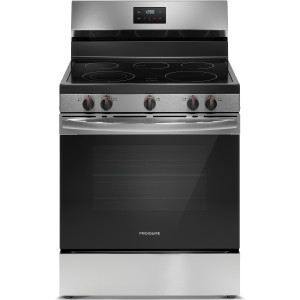 GE 30" 5.3 cu ft Smooth-Top Electric Range (Stainless Steel)