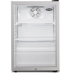 Danby Danby 2.6 cu. ft. Compact Glass Door Fridge, Stainless Steel - 291067 | Lowe's Pro Supply