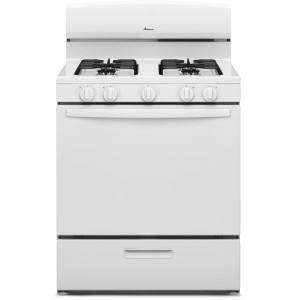 Amana Amana 30" 5.1 cu ft Gas Range (White) - 293030 | Lowe's Pro Supply