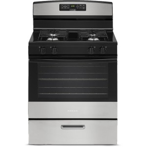 Amana Amana 30" 5.1 cu ft Gas Range (Stainless Steel) - 293044 | Lowe's Pro Supply