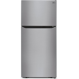Magic Chef LG 30-Inch 20 cu ft Top-Freezer Refrigerator Stainless, Energy Star, Stainless Steel - 309002 | Lowe's Pro Supply