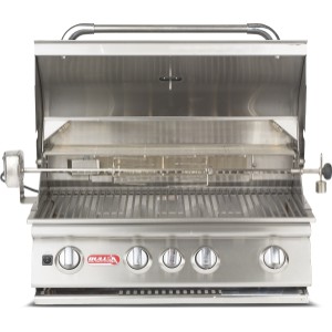 Bull Outdoor Products Grills 47628 30" Stainless-Steel Liquid Propane Angus Stainless Steel Drop-In Grill- 4 Burner with Light 75K BTU - 918476 | Lowe's Pro Supply