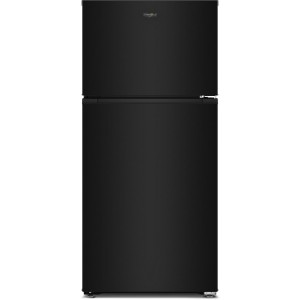 Whirlpool Whirlpool 28-Inch 14.3 cu ft Top-Freezer Refrigerator, ADA Compliant, Energy Star, Black - 290057 | Lowe's Pro Supply