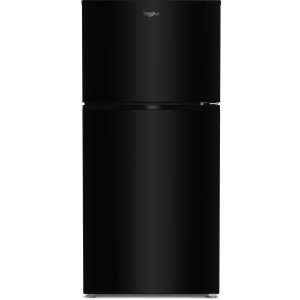 Whirlpool Whirlpool 30-Inch 19.2 cu ft Top-Freezer Refrigerator, ADA Compliant, Black - 290240 | Lowe's Pro Supply