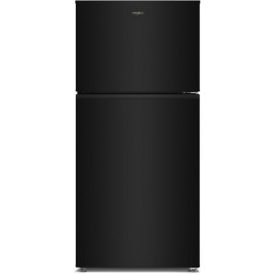 Whirlpool Whirlpool 30-Inch 19.2 cu ft Top-Freezer Refrigerator, ADA Compliant, Energy Star, Black - 290241 | Lowe's Pro Supply