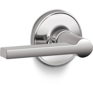 Schlage Solstice Passage Door Lever Set, J Series - 563075 | Lowe's Pro Supply