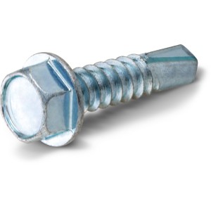 Hillman Zinc Hex Washer Head Self-Drilling Screw, #8-18 x 3/4-in - 625111 | Lowe's Pro Supply