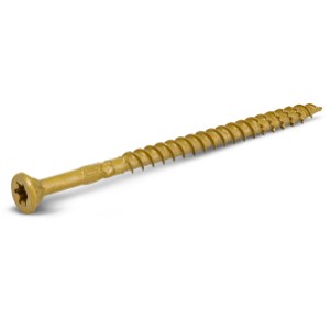 Power Pro Power Pro Premium Exterior Wood Screw, #10 x 3-in - 625319 | Lowe's Pro Supply