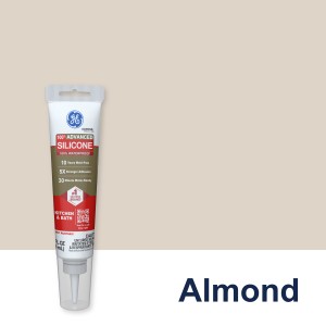 GE GE Advanced Silicone Kitchen and Bath Sealant, Almond, 2.8-Fl Oz Tube - 800641 | Lowe's Pro Supply