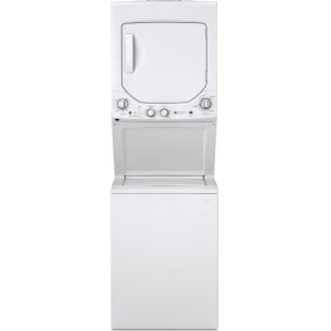 GE Stacked Electric Washer & Dryer, 2.3 cu ft Washer, 4.4 cu ft Dryer, White - 285226 | Lowe's Pro Supply