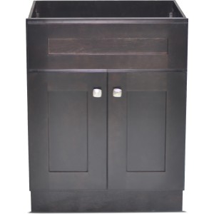 Design House Brookings Espresso Bathroom Vanity Without Top, Unassembled, 24-in x 18-in - 665676 | Lowe's Pro Supply