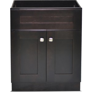 Design House Brookings Espresso Bathroom Vanity Without Top, Unassembled, 30-in - 665678 | Lowe's Pro Supply