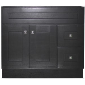 Design House Brookings Espresso Bathroom Vanity Without Top, Unassembled, 36-in - 665679 | Lowe's Pro Supply
