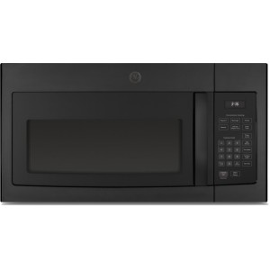 GE 1.6 MICROWAVE BLACK HOOD/ MICROWAVE COMBO