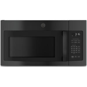 GE Black 1.6 cu ft Over-The-Range Microwave