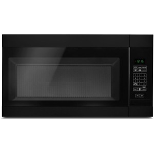 Amana Black 1.6 cu ft capacity Over-The-Range Microwave