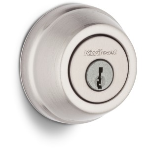 Kwikset SmartKey 780 Single Cylinder Deadbolt Satin Nickel