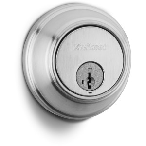 Kwikset Kwikset SmartKey 817 Key Control Deadbolt, Satin Chrome - 558406 | Lowe's Pro Supply