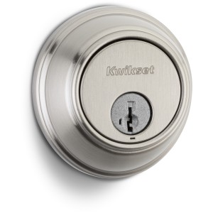 Kwikset Kwikset SmartKey 817 Key Control Deadbolt, Satin Nickel - 558407 | Lowe's Pro Supply